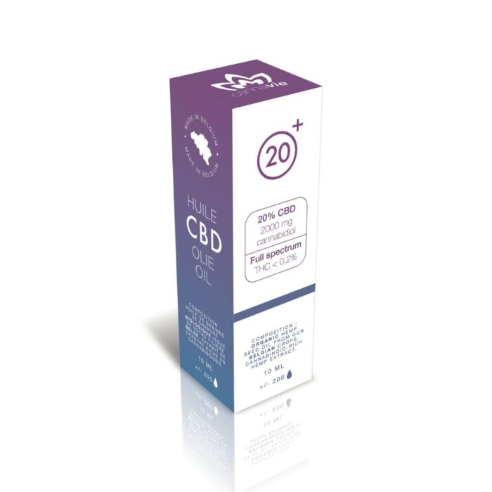 organische hennep pijn slaap cbd olie 20% Ontspanning stress angst voordelen natuurlijk