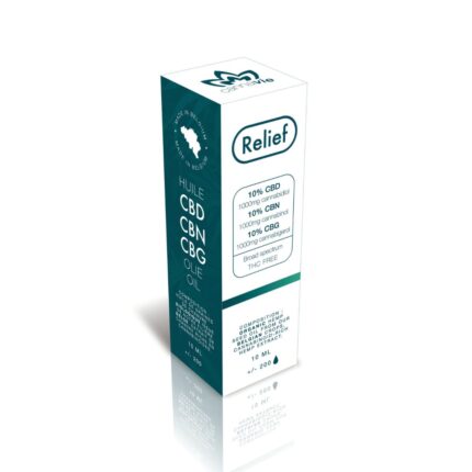 chanvre bio douleurs sommeil huile de cbd CBN CBG 10% Détente stress anxiété bienfaits naturel